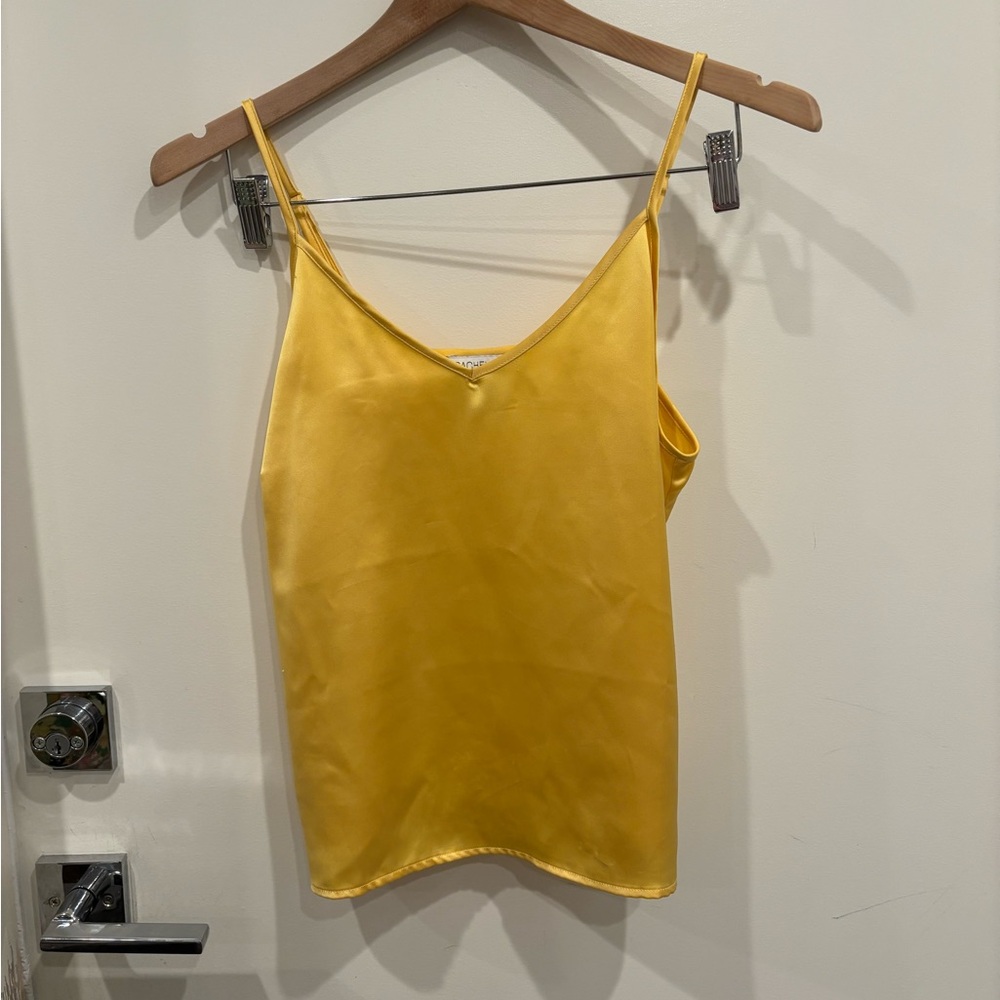 Rachel Zoe Golden Satin Camisole